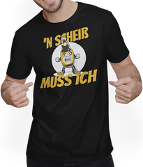 'n Scheiß muss ich Bierflasche Böse Freche Bier Sprüche