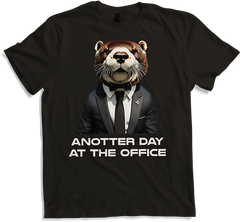 Anotter Day at the Office Otters Funny Otter Spruch
