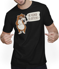 Be Kind To Otters Cute Animal Spruch Funny Otter