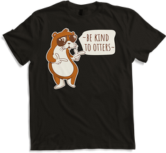 Be Kind To Otters Cute Animal Spruch Funny Otter