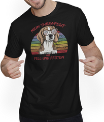 Beagles Therapie Fell und Pfoten Lustiges Beagle Sprüche