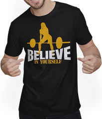Believe in yourself Deadlift Woman Workout Gewichtheben