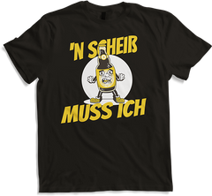 'n Scheiß muss ich Bierflasche Böse Freche Bier Sprüche