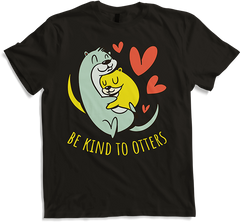 Be Kind To Otters Cute Animal Spruch Funny Otter