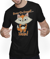 Produktbild von T-Shirt mit Mann Bevor Du fragst NEIN! Lustiger Spruch Introvertierte Fuchs