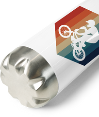 Produktbild vom Boden der Thermoflasche BMX | Vintage Hexagon | Retro Biker