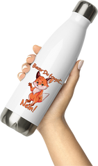 Produktbild von Thermosflasche von Hand gehalten Bevor Du fragst NEIN! Lustiger Spruch Introvertierte Fuchs