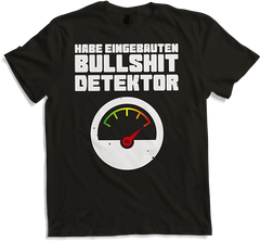Produktbild von T-Shirt Bullshit Detektor | Lustige Sprüche Funshirt Witziger Slogan