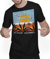 Produktbild von T-Shirt mit Mann Cannabis Blätter | Vintage | Kalifornien | Hanf CBD & THC