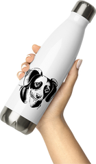 Produktbild von Thermosflasche von Hand gehalten Charmante Dackel-Kunst, Haustierliebhaber, Hunde-Enthusiasten