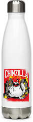 Produktbild von Edelstahlflasche Chinchilla-Spruch "Chinchillas"