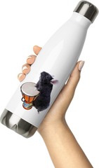 Produktbild von Thermosflasche von Hand gehalten Chinchilla trommelt Djembe Lustige Chinchillas Frauen