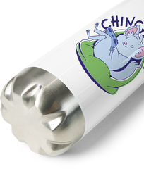 Produktbild vom Boden der Thermoflasche Chinchillin Chinchillas Funny Chinchilla Spruch Gaming Nerd