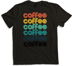 Produktbild von T-Shirt Coffee Vintage Font | Funny Coffee Saying | Caffeine Addict