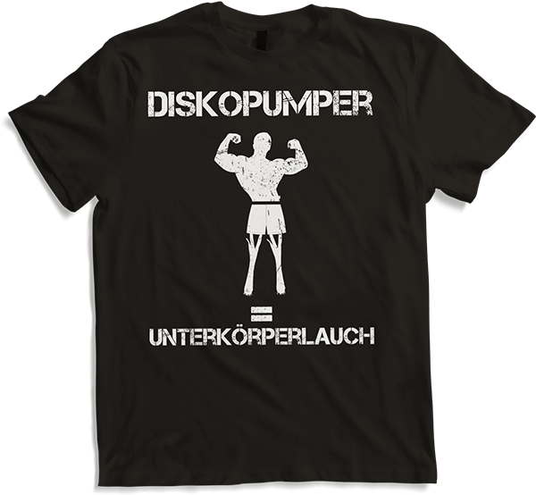 Produktbild von T-Shirt Cooler Spruch | Für Kraftsportler und Bodybuilder | Lauch