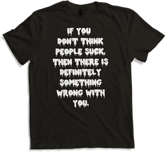 Produktbild von T-Shirt Cynic Misanthropic Spruch People Suck sarkastisches Statement