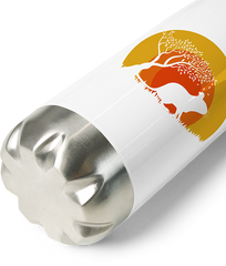 Produktbild vom Boden der Thermoflasche DEGUS Sonnenuntergang | Vintage Sonne | Geschenk Deguhalter