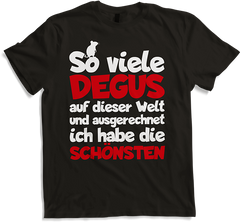 Produktbild von T-Shirt Degus | Lustiger Spruch | Geschenk für Degubesitzer