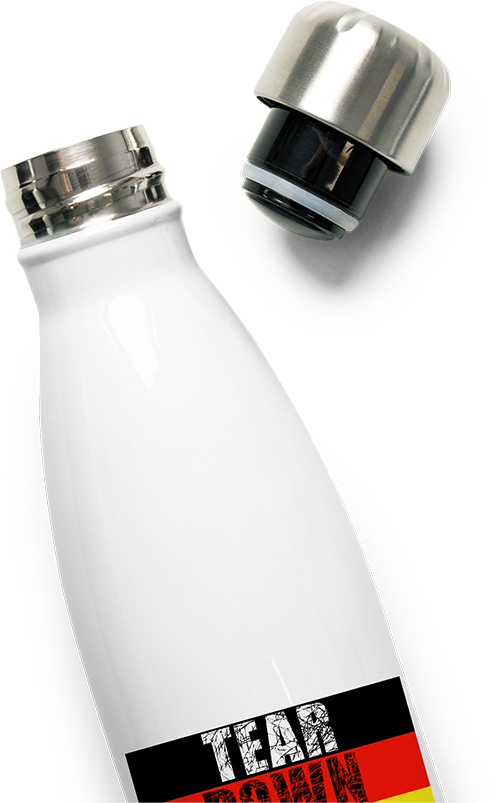 Produktbild vom Oberteil der Thermoflasche Deutsche Einheit | Mauerfall | Wiedervereinigung Revolution