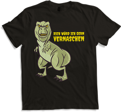 Produktbild von T-Shirt Dich würd ich gern vernaschen T-Rex Freche Anmachsprüche