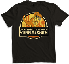 Produktbild von T-Shirt Dich würd ich gern vernaschen T-Rex Freche Anmachsprüche