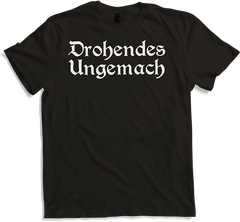 Produktbild von T-Shirt Drohendes Ungemach Gothic Batcave Freches Mädchen Spruch