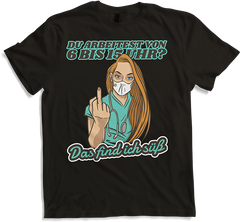 Produktbild von T-Shirt Du arbeitest von 6 bis 15 Uhr Find ich süß Krankenschwester