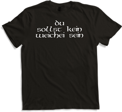 Produktbild von T-Shirt Du sollst kein Weichei sein sarkastisch freche Bibel Sprüche