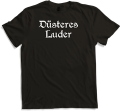 Produktbild von T-Shirt Düsteres Luder Gothic Dark Wave Batcave Spruch Frech Mädchen
