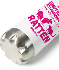 Produktbild vom Boden der Thermoflasche Emotionalem Zusammenbruchs Ratte | Lustiger Ratten Spruch