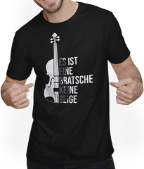 Produktbild von T-Shirt mit Mann Es ist eine Bratsche keine Geige Bratsche Spieler Spruch