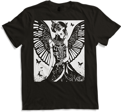 Produktbild von T-Shirt Fairycore Aesthetics Grunge Skelett Fee Gothic