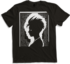 Produktbild von T-Shirt Fantasy Post Punk keltischer Tribal Batcave Mohawk Girl Gothic