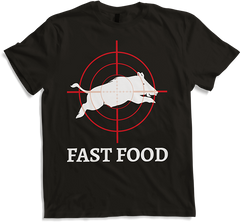Produktbild von T-Shirt Fast Food Jagd Wildschwein Lustiger Jäger Spruch