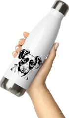 Produktbild von Thermosflasche von Hand gehalten Faszinierende Dackel-Darstellung