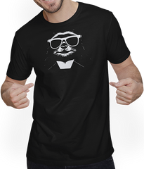 Produktbild von T-Shirt mit Mann Faultiere Anime Faultier Manga Faultier Sonnenbrille