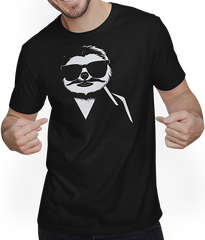 Produktbild von T-Shirt mit Mann Faultiere Anime Faultier Manga Faultier Sonnenbrille