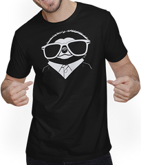 Produktbild von T-Shirt mit Mann Faultiere Anime Faultier Manga Faultier Sonnenbrille