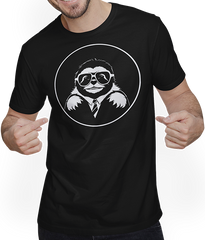 Produktbild von T-Shirt mit Mann Faultiere Anime Faultier Manga Faultier Sonnenbrille