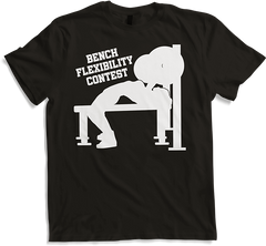 Produktbild von T-Shirt Flexibilität Wettbewerb Bank Press Brücke Kniebeugen Powerlifting