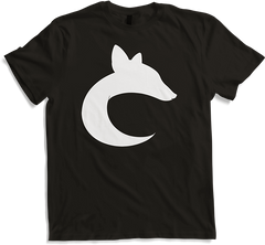 Produktbild von T-Shirt Fox Face Silhouette Geburtstag Mond Füchse Fuchs Spruch