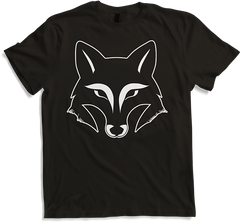 Produktbild von T-Shirt Fox Face Silhouette Geburtstag Mond Füchse Fuchs Spruch