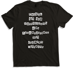 Produktbild von T-Shirt Frecher Politik Spruch Politikverdrossenheit Politiker