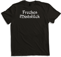 Produktbild von T-Shirt Freches Miststück Gothic Dark Wave Batcave Spruch Mädchen