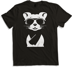 Produktbild von T-Shirt Frettchen trägt Sonnenbrille coole Frettchen