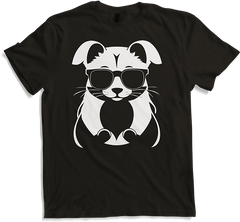 Produktbild von T-Shirt Frettchen trägt Sonnenbrille coole Frettchen