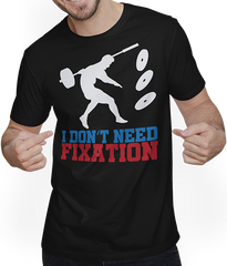 Produktbild von T-Shirt mit Mann Funny Squats Fail Bodybuilding Muskel Gewichtheben Kniebeugen