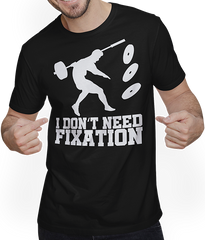 Produktbild von T-Shirt mit Mann Funny Squats Fail Bodybuilding Muskel Gewichtheben Kniebeugen