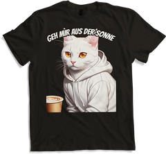 Produktbild von T-Shirt Geh mir aus der Sonne Freche Frauen Sprüche Kaffee Spruch