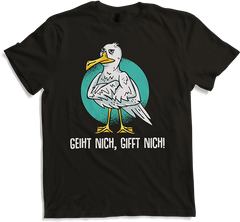 Produktbild von T-Shirt Geiht nich, gifft nich! Plattdeutsch Sprüche Nordfriesland